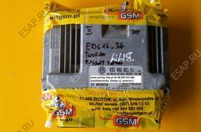 ECU VW TOURAN 03G906021MJ 0281014045 EDC16-36