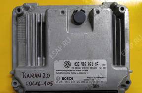 ECU VW TOURAN 2.0 03G906021MP 0281014041 EDC16-105