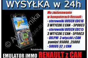 ЭМУЛЯТОР РАЗБЛОКИРОВКИ ИММОБИЛАЙЗЕРА RENAULT z CAN