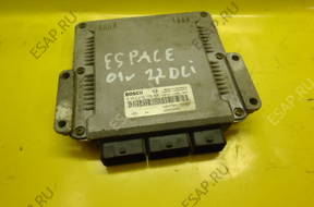 Espace III 2.2 DCI 2001 год БЛОК УПРАВЛЕНИЯ ДВИГАТЕЛЕМ 0281010178