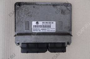 FABIA 1.2 12V BME БЛОК УПРАВЛЕНИЯ ДВИГАТЕЛЕМ 03E906033AB