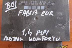 FABIA 1.4 MPI БЛОК УПРАВЛЕНИЯ МОДУЛЬ komfortu 6Q0959433A