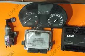 FABIA БЛОК УПРАВЛЕНИЯ КОМПЛЕКТ ЗАЖИГАНИЯ 1.9 TDI 038906019AF
