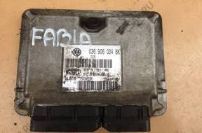 FABIA I 1,4 16V БЛОК УПРАВЛЕНИЯ ДВИГАТЕЛЕМ 036906034 BK