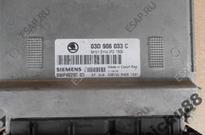 FABIA I LIFT 1.2 HTP БЛОК УПРАВЛЕНИЯ 03D906033C