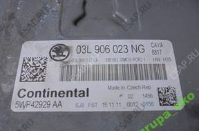 FABIA II 11 год, 1.6 TDI БЛОК УПРАВЛЕНИЯ 03L906023NG LK