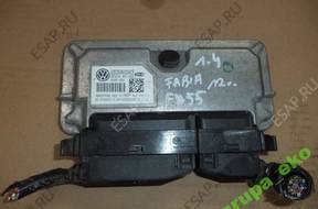 FABIA II 1.4 16V 12 год, БЛОК УПРАВЛЕНИЯ ДВИГАТЕЛЕМ 03C906024CE