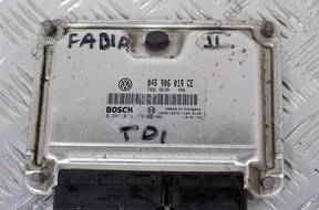FABIA II 1.4 TDI БЛОК УПРАВЛЕНИЯ 045906019CE 0281013179