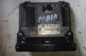 FABIA II 2 5J 1.4 TDI БЛОК УПРАВЛЕНИЯ ДВИГАТЕЛЕМ 045906013 год,