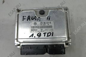 FABIA II 2 5J 1.9 TDI БЛОК УПРАВЛЕНИЯ ДВИГАТЕЛЕМ 038906019NS