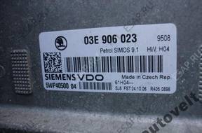 Fabia II Roomster 1,2 12V БЛОК УПРАВЛЕНИЯ 03E 906 023