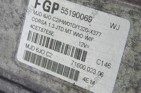 FGP 55190069 WJ БЛОК УПРАВЛЕНИЯ OPEL CORSA 1,3 JTD CDTI