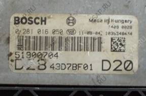 FIAT DUCATO 2,3 БЛОК УПРАВЛЕНИЯ 51900704 0281016050