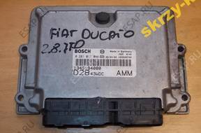 FIAT DUCATO 2,8 JTD  БЛОК УПРАВЛЕНИЯ 02810110458