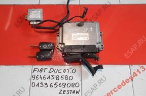 FIAT DUCATO БЛОК УПРАВЛЕНИЯ КОМПЛЕКТ ЗАЖИГАНИЯ 9646138580