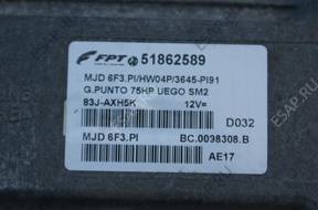 FIAT GRANDE PUNTO 51862589 MJD6F3.PI 75HP КОМПЛЕКТ