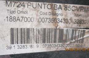 FIAT PUNTO II двигатель 1,9 JTD 188 A7000 R01-06 WAWA