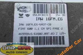 Fiat Seicento 1,1 SPI БЛОК УПРАВЛЕНИЯ БЕЗ КОДА IAW 16FM.E6
