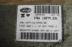 FIAT SEICENTO SPORTING 1.1 // БЛОК УПРАВЛЕНИЯ IAW16FM.E6