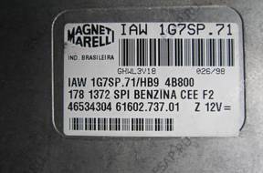FIAT SIENA 1.4 8V БЛОК УПРАВЛЕНИЯ IAW 1G7SP.71