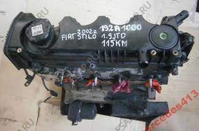 FIAT STILO 1.9 JTD 115KM 192A1000 двигатель