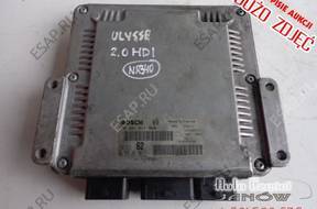 Fiat Ulysse 2.0 HDI БЛОК УПРАВЛЕНИЯ ДВИГАТЕЛЕМ 0281011968