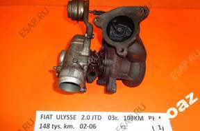FIAT ULYSSE 2.0 JTD 03  ТУРБОКОМПРЕССОР