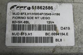 FIORINO QUBO 1.3 JTD БЛОК УПРАВЛЕНИЯ ЗАМОК ЗАЖИГАНИЯ КОМПЛЕКТ