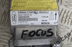 FOCUS MK1 СЕНСОР AIRBAG ПОДУШЕК 98AG14B056AE