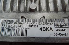 FOCUS MK2 1.8 TDCI БЛОК УПРАВЛЕНИЯ ДВИГАТЕЛЕМ 5WS40512A-T