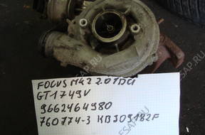 FOCUS MK2 2.0 TDCI ТУРБИНА  9662464980
