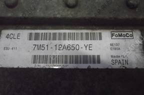 FOCUS MK2 C-MAX 2.0 16V БЛОК УПРАВЛЕНИЯ 7M51-12A650-YE