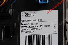 Focus mk2 C-max МОДУЛЬ БЛОК УПРАВЛЕНИЯ ДВЕРИ СТЕКОЛ komfort