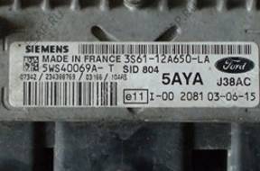 FORD 1,4 TDCI БЛОК УПРАВЛЕНИЯ 3S61-12A650-LA 5AYA SID804