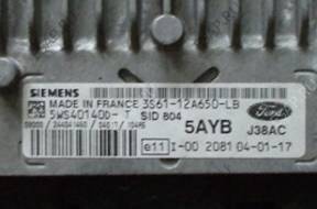 FORD 1,4 TDCI БЛОК УПРАВЛЕНИЯ 3S61-12A650-LB 5AYB SID804