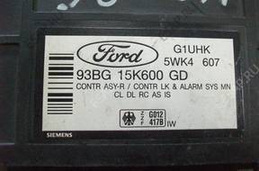 Ford 12 МОДУЛЬ Komfortu 93 BG 15K600 GD  5WK4 607