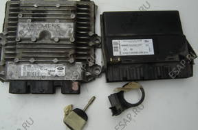 FORD 1.4 TDCI 2S6A-12A650-BG БЛОК УПРАВЛЕНИЯ КОМПЛЕКТ