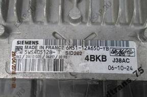 Ford C-max Focus MK2 БЛОК УПРАВЛЕНИЯ 5WS40512BT