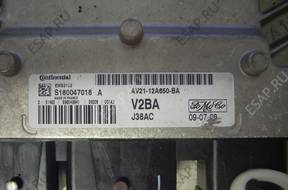 FORD FIESTA БЛОК УПРАВЛЕНИЯ 1.25 B AV21-12A650-BA