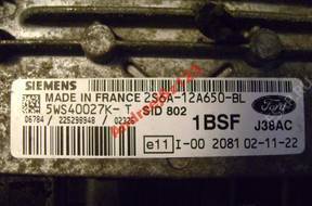 Ford Fiesta  БЛОК УПРАВЛЕНИЯ 1.4 TDCi 2S6A-12A650-BL 1BSF