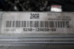 FORD FIESTA БЛОК УПРАВЛЕНИЯ 92AB12A650GA