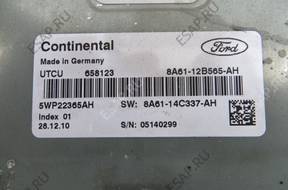 FORD FIESTA БЛОК УПРАВЛЕНИЯ ДВИГАТЕЛЕМ 8A61-14C337-AH