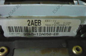 FORD FIESTA БЛОК УПРАВЛЕНИЯ ДВИГАТЕЛЕМ 92AB12A650EB