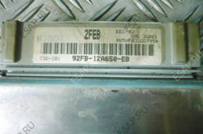 FORD FIESTA БЛОК УПРАВЛЕНИЯ ДВИГАТЕЛЕМ 92FB12A650EB
