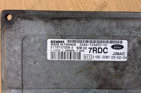 FORD FIESTA БЛОК УПРАВЛЕНИЯ S118107006D 2S6A-12A650-YD