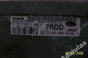 Ford Fiesta  БЛОК УПРАВЛЕНИЯ S118107006E 2S6A12A650YA