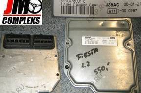 FORD FIESTA БЛОК УПРАВЛЕНИЯ YS6A12A650BB S110678001C