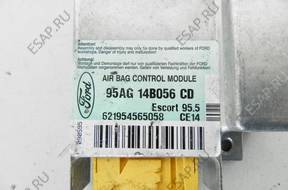FORD FIESTA MK4 СЕНСОР БЛОК УПРАВЛЕНИЯ AIRBAG 95AG 14B05
