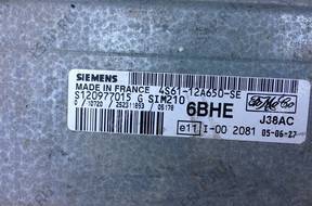 Ford Fiesta MK6 1.25 75KM БЛОК УПРАВЛЕНИЯ 4S6112A650SE