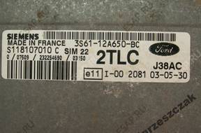 Ford Fiesta Mk6 1.4-16V 2TLC БЛОК УПРАВЛЕНИЯ ДВИГАТЕЛЕМ